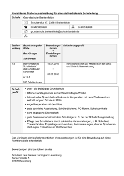 Grundschule Breitenfelde (Kreis Herzogtum Lauenburg)