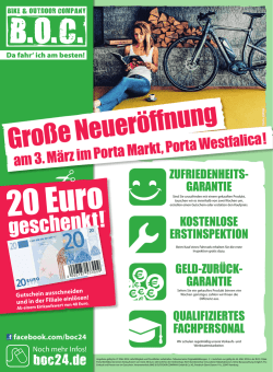 Gro&szlig;e Neuer&ouml;ffnung