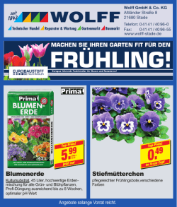frühling! - Wolff GmbH & Co. KG