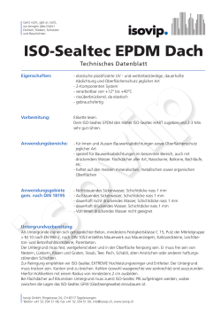 ISO-Sealtec EPDM Dach