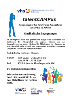 Info-Blatt und ausf&uuml;hrlichere Informationen