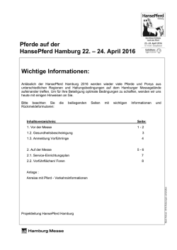 Informationen und Formulare zum Transport von Pferden