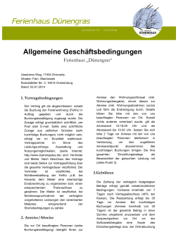 PDF-Datei - Ferienhaus Dünengras