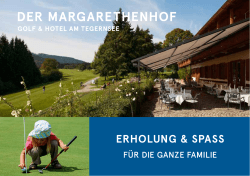 Angebot Young Family - Der Margarethenhof