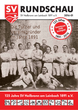 - SV Heilbronn am Leinbach 1891 eV