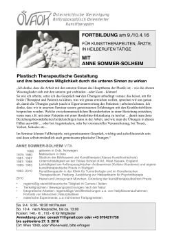 PDF-Dokument zur Fortbildung - Anthroposophische Kunsttherapie