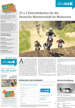 Heidenheim: Jede Woche exklusive Tickets oder Preise gewinnen!