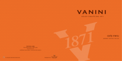 menu i d - Vanini