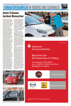 Auto-Träume locken Besucher