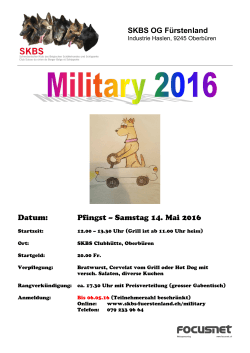 14. Mai 2016, Military Oberbüren