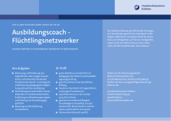 Ausbildungscoach - Handwerkskammer Koblenz