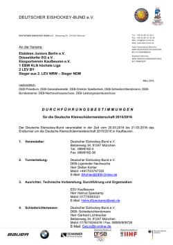 Durchf&uuml;hrungsbestimmungen