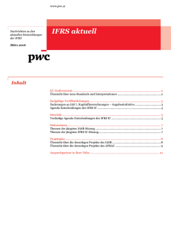 IFRS aktuell