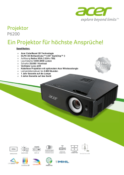Acer P6200(MR.JMF11.001) - projektorbolt.hu :: projektor