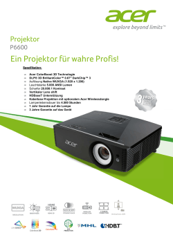 Acer P6600(MR.JMH11.001) - projektorbolt.hu :: projektor