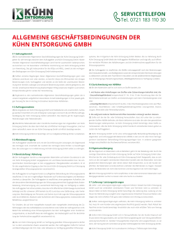 AGB - Kühn Entsorgung GmbH