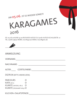 karagames - Bushido Karate