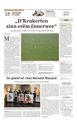 D`Krukerten sinn er&euml;m &euml;nnerwee