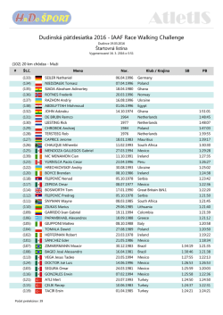Dudinsk&aacute; p&auml;ťdesiatka 2016 - IAAF Race Walking