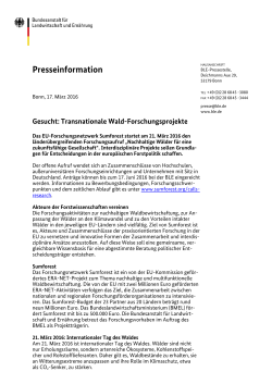 Transnationale Wald-Forschungsprojekte PDF