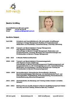 Beatrix Schilling - hilf