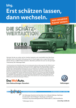 Infos - bhg Autohandelsgesellschaft mbH