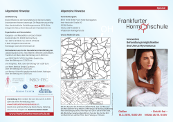 FHS Spezial 2 - Frankfurter Hormonschule