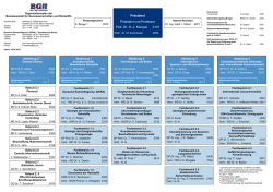 Organisationsplan der Bundesanstalt f&uuml;r - BGR