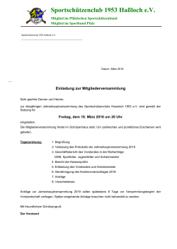 Einladung als PDF - SSC 1953 Haßloch eV