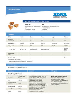 Produktdatenblatt - EDNA International GmbH