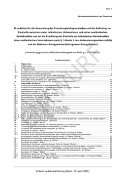 Entwurf Verbandsanh&ouml;rung (Stand: 18. M&auml;rz 2016) Grunds&auml;tze f&uuml;r