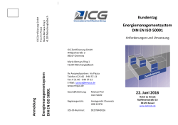 Anmeldung - ICG Zertifizierung GmbH