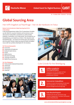 Global Sourcing Area