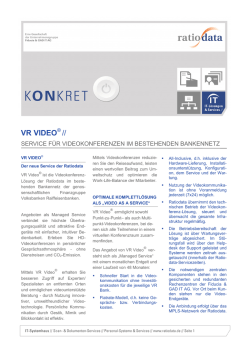 VR Video - ratiodata