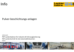 Pulverbeschichtungsanlagen Info PDF