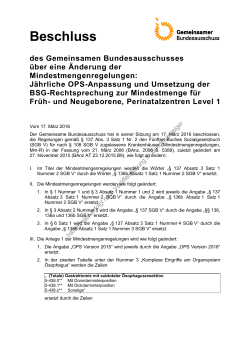 Beschlusstext (34.3 kB, PDF) - Gemeinsamer Bundesausschuss