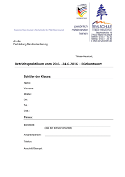 - Realschule Titisee