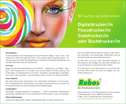 Drucker/in bei Robos
