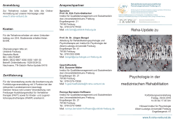 aktuellen Flyer - Universitätsklinikum Freiburg