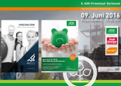 hier - AOK Firmenlauf Dortmund