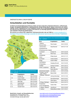 Anlaufstelle und Kontakte (PDF, 2 Seiten, 276 KB)