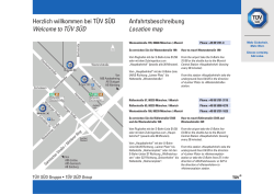 Herzlich willkommen bei T&Uuml;V S&Uuml;D Welcome to T&Uuml;V S&Uuml;D