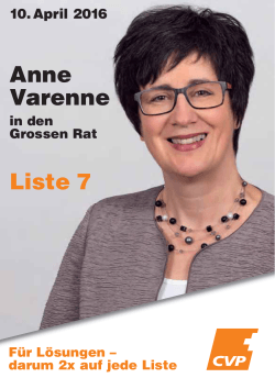 Anne Varenne Liste 7