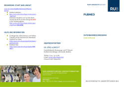 PubMed - Ruhr-Universität Bochum
