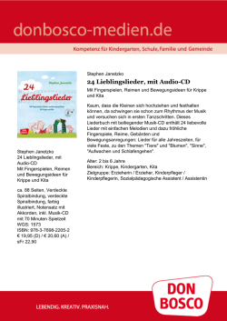Handelsinformation - Don Bosco Verlag