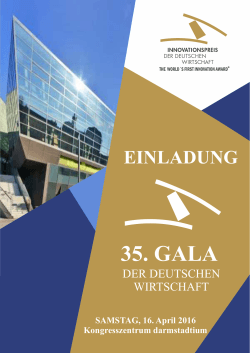 35. GALA - Wirtschaftsclub Rhein