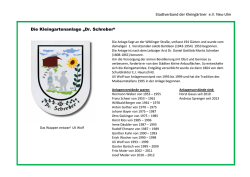 Dr. Schreber - Kleingarten Neu-Ulm