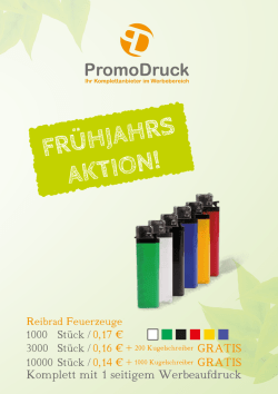 get in touch - PromoDruck