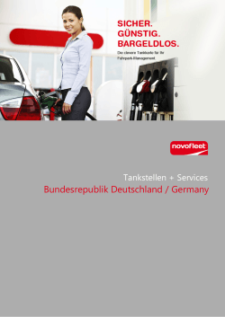 Tankstellenverzeichnis Deutschland alphabetisch