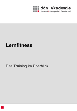 Lernfitness - ddn